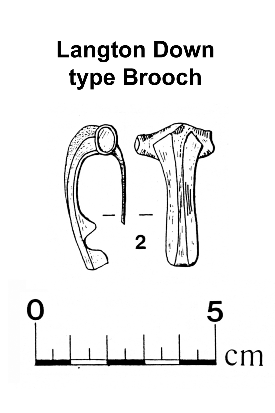 Langton type Brooch